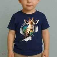 Funny Giraffe, Giraffe Lover Toddler T-Shirt thumb 2