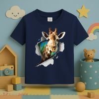 Funny Giraffe, Giraffe Lover Toddler T-Shirt thumb 3