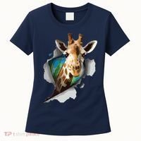 Funny Giraffe, Giraffe Lover Women's T-Shirt thumb 0