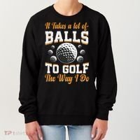 Funny Golf Gift For Golfer Women's Sweatshirt thumb 0
