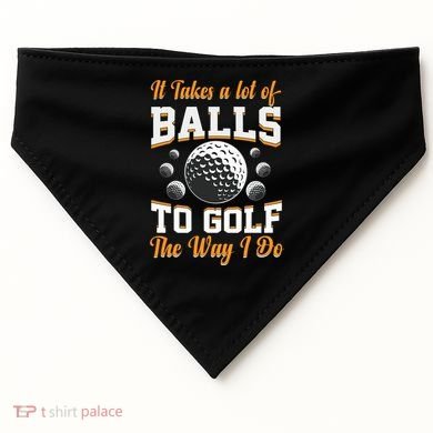 Funny Golf Gift For Golfer USA-Made Doggie Bandana