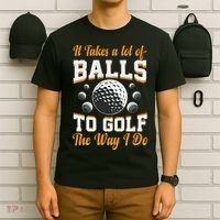 Funny Golf Gift For Golfer T-Shirt thumb 6