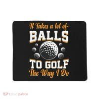 Funny Golf Gift For Golfer Mousepad thumb 0