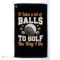 Funny Golf Gift For Golfer Golf Towel thumb 0