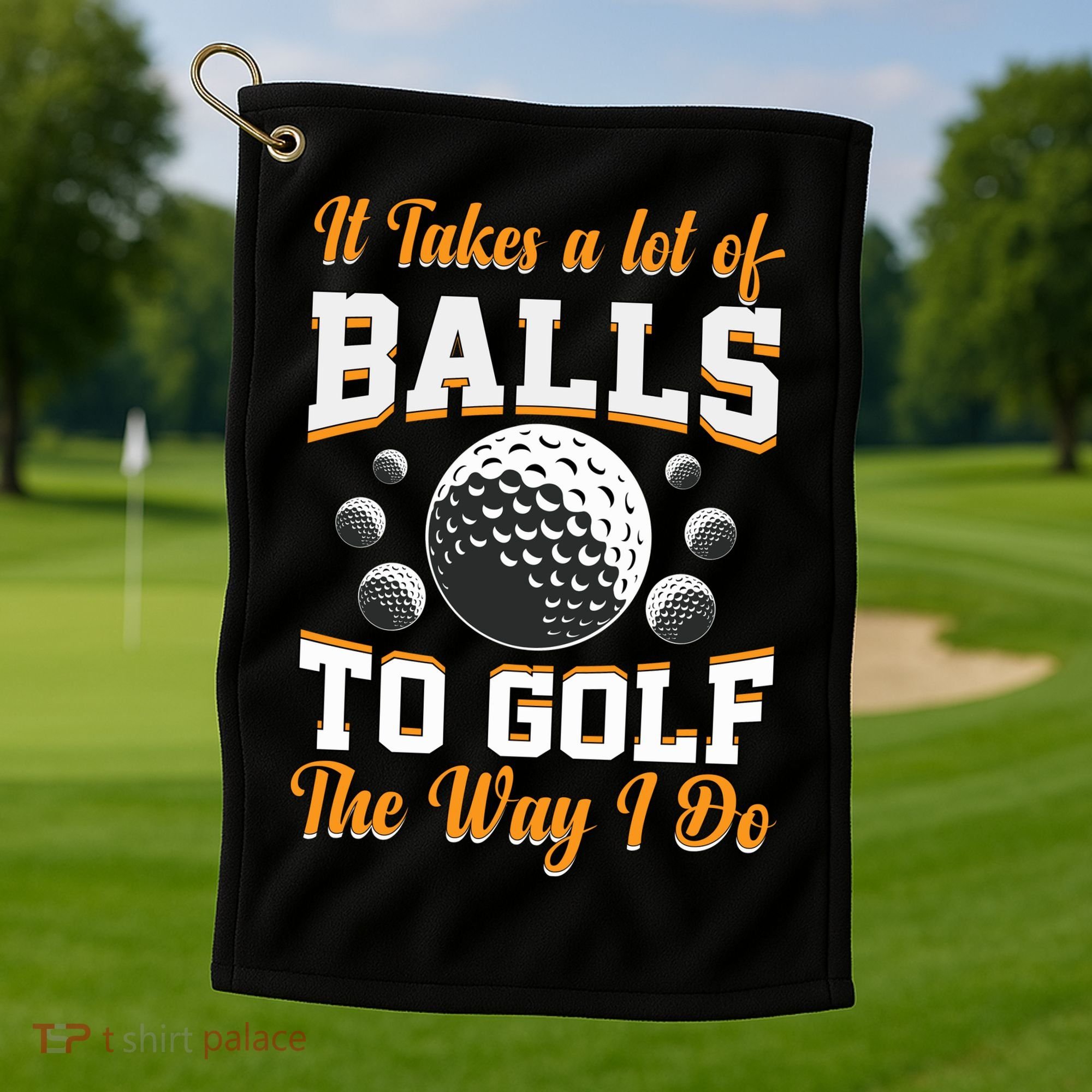 Funny Golf Gift For Golfer Golf Towel