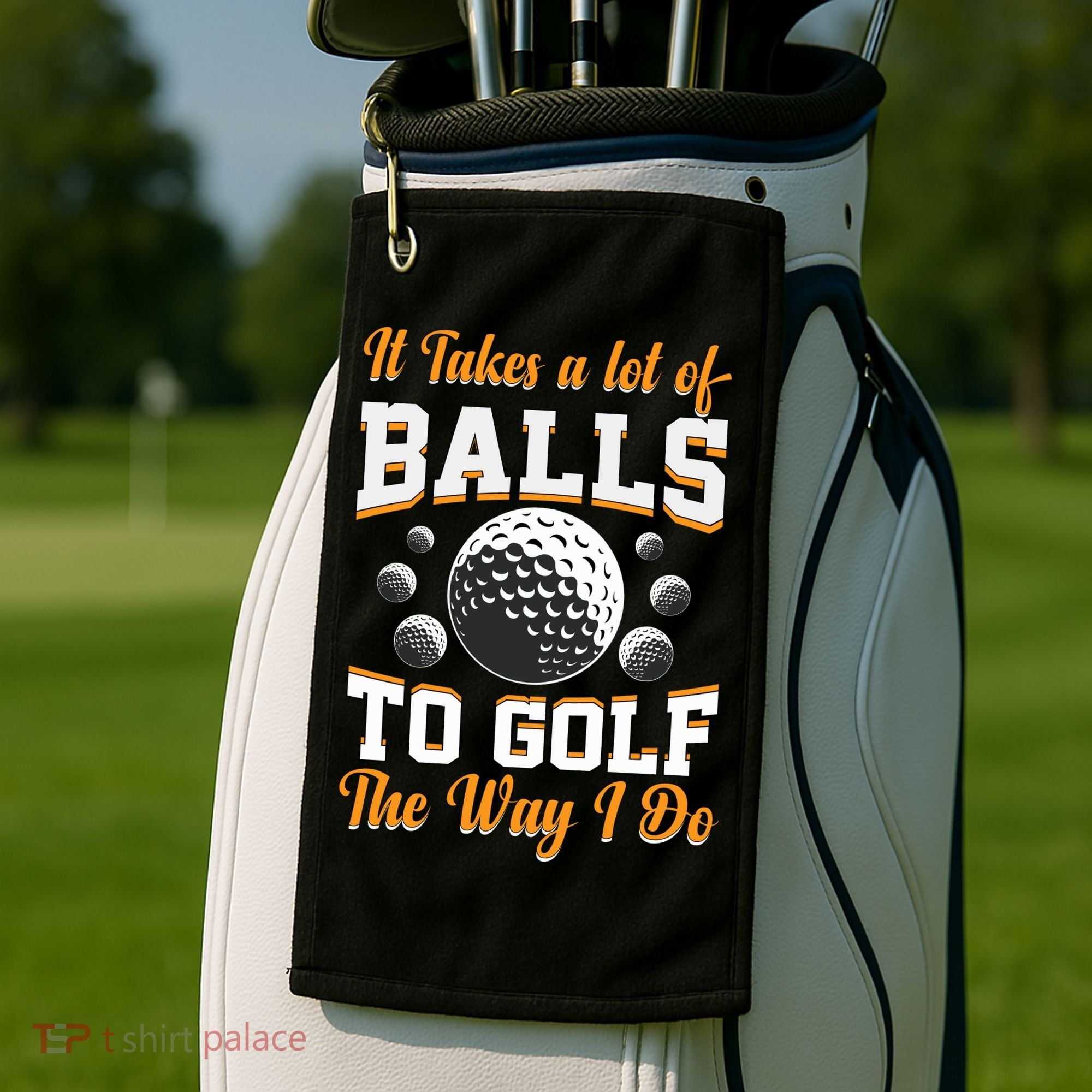Funny Golf Gift For Golfer Golf Towel
