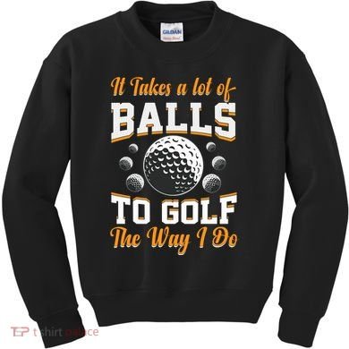 Funny Golf Gift For Golfer Kids Sweatshirt