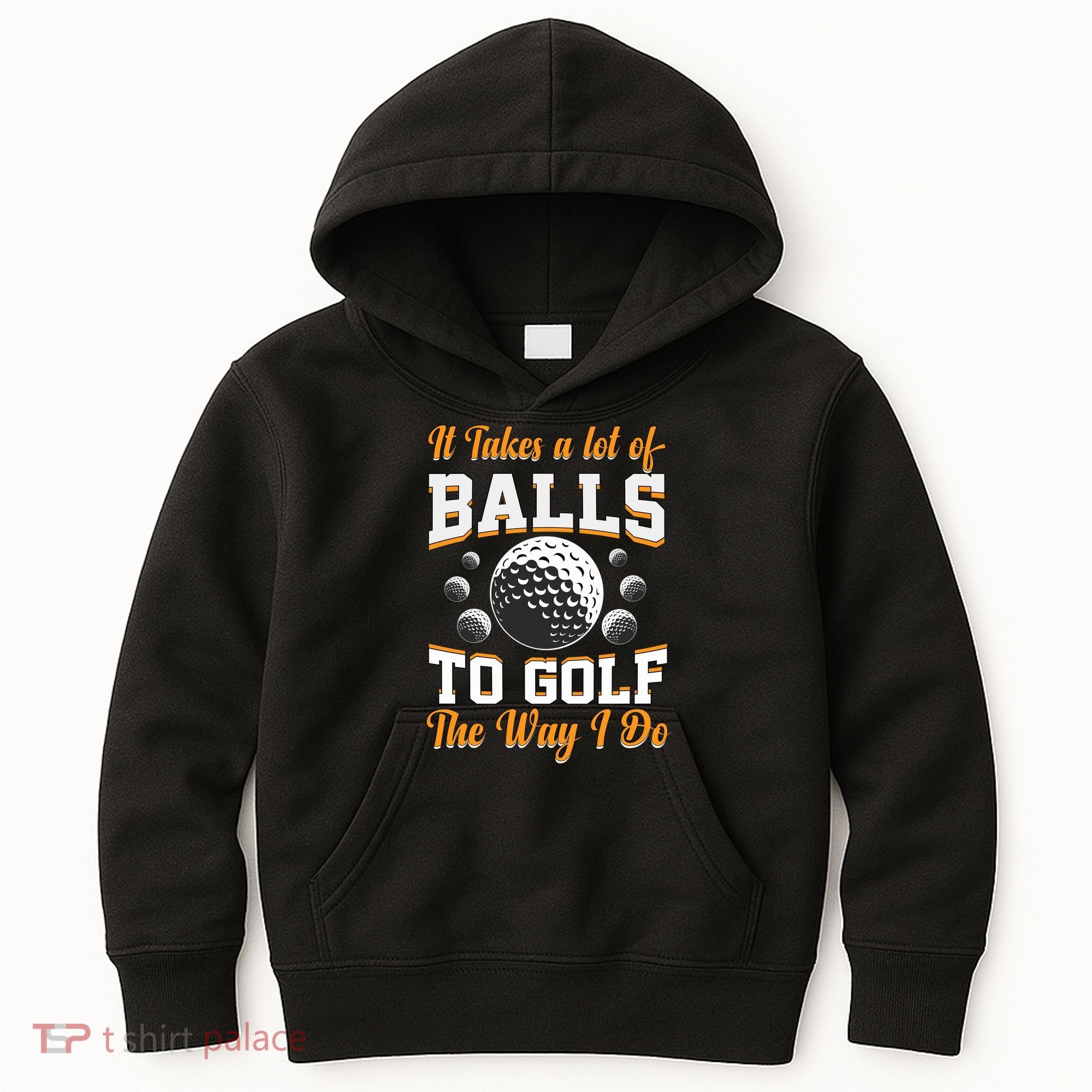 Funny Golf Gift For Golfer Kids Hoodie