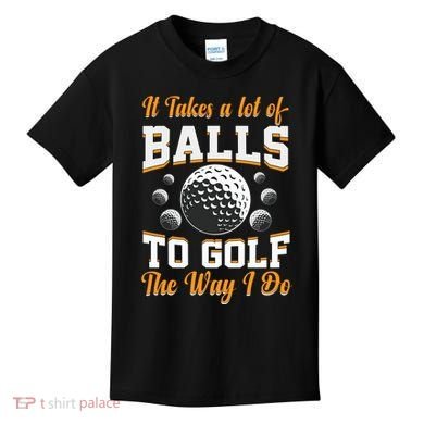 Funny Golf Gift For Golfer Kids T-Shirt