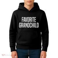 Favorite Grandchild Gift Kids Hoodie thumb 4