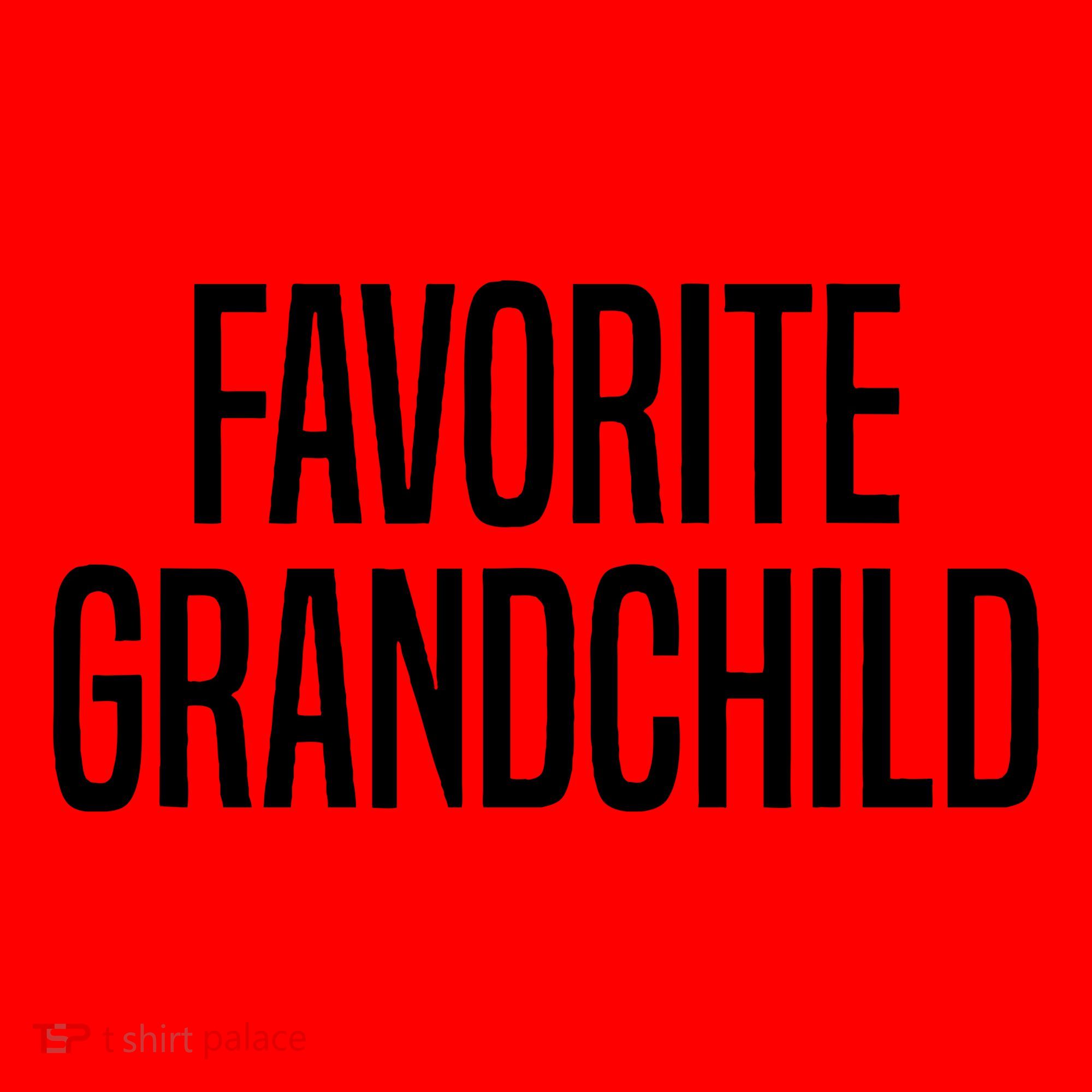 Favorite Grandchild Gift Santa Hat