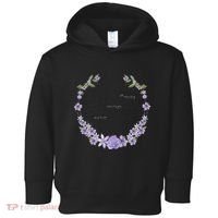 Floral God Grant Me The Serenity Prayer Spiritu Toddler Hoodie thumb 0