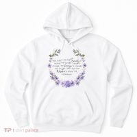 Floral God Grant Me The Serenity Prayer Spiritu Hoodie thumb 0