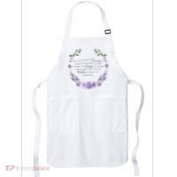 Floral God Grant Me The Serenity Prayer Spiritu Apron thumb 0