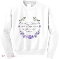 Floral God Grant Me The Serenity Prayer Spiritu Kids Sweatshirt thumb 0