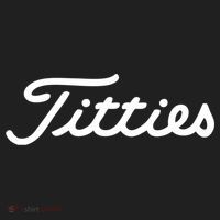 Funny Golf Gift: Titties Gift Funny Saying Golfer Golfing Gift Women's Sweatshirt thumb 2