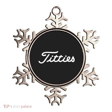 Funny Golf Gift: Titties Gift Funny Saying Golfer Golfing Gift Ornament