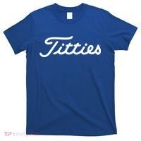 Funny Golf Gift: Titties Gift Funny Saying Golfer Golfing Gift T-Shirt thumb 0