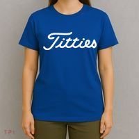 Funny Golf Gift: Titties Gift Funny Saying Golfer Golfing Gift T-Shirt thumb 4