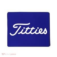 Funny Golf Gift: Titties Gift Funny Saying Golfer Golfing Gift Mousepad thumb 0