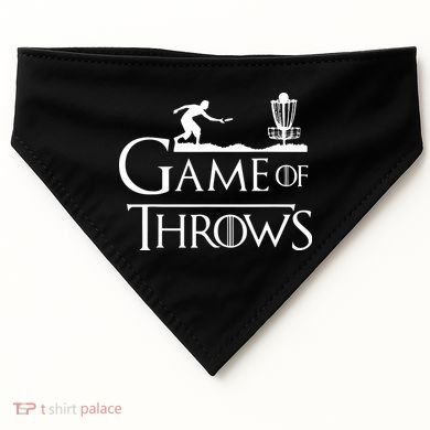Frisbee Golf Game Of Throws Disc Golf USA-Made Doggie Bandana