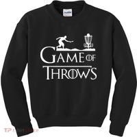 Frisbee Golf Game Of Throws Disc Golf Kids Sweatshirt thumb 0