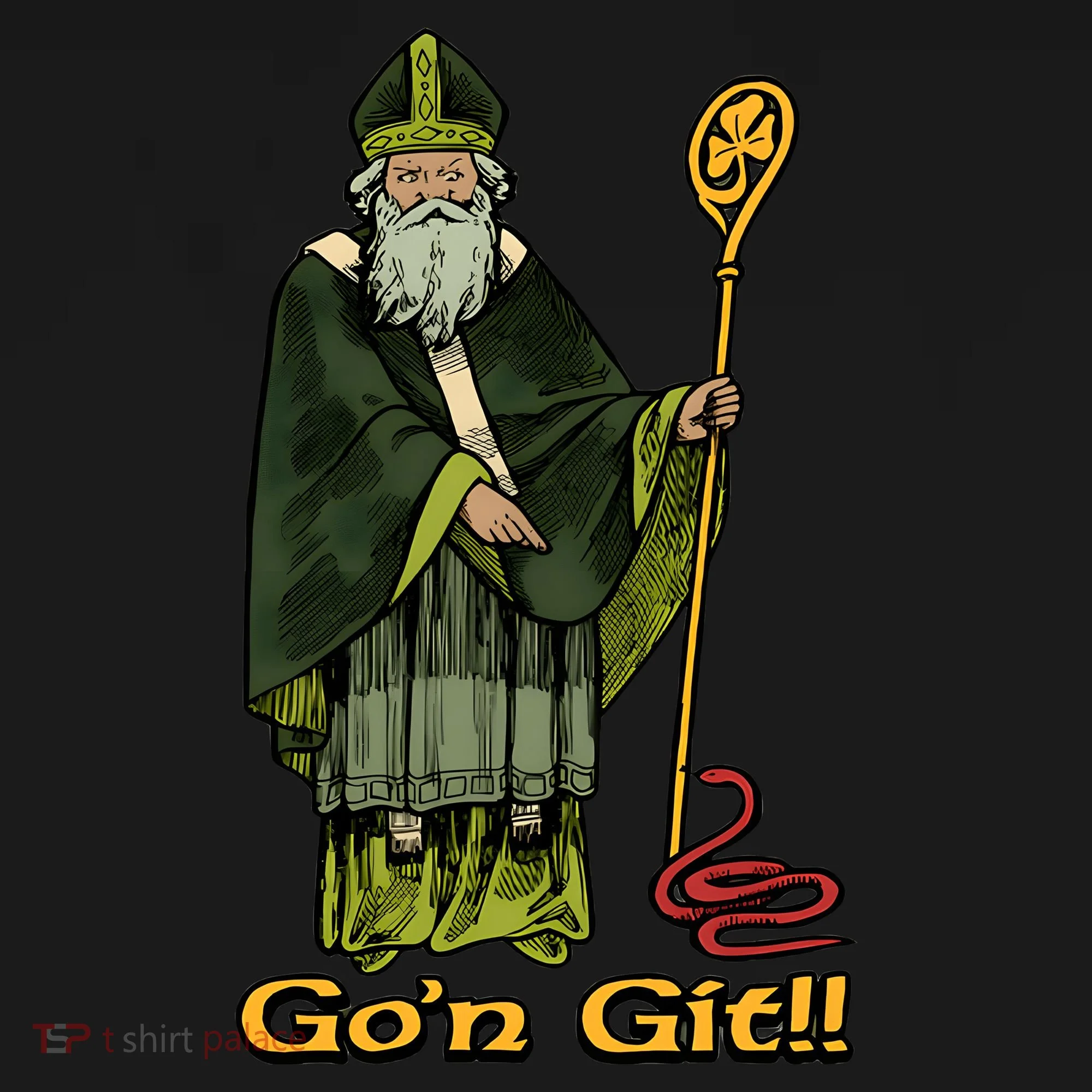 Funny Gon Git St Patrick Doggie Tank