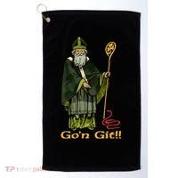 Funny Gon Git St Patrick Golf Towel thumb 0