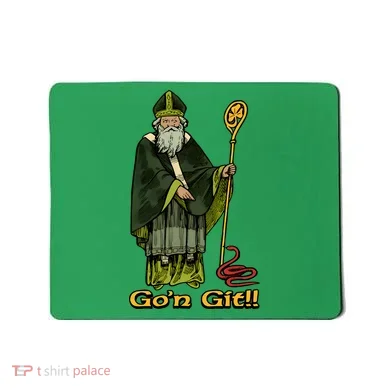 Funny Gon Git St Patrick Mousepad