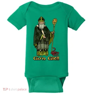 Funny Gon Git St Patrick Baby Bodysuit