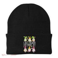 Funny Garden Gnome I Just Freaking Love Gnomes Beanie thumb 0