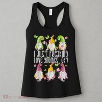 Funny Garden Gnome I Just Freaking Love Gnomes Women's Tank Top thumb 3
