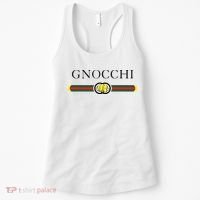 Funny Graphic Gnocchi Italian Pasta Novelty Food Gifts Women's Tank Top thumb 0