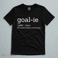 Funny Goalie Goalkeeper Definition Soccer Hockey Player Gift Funny Gift T-Shirt thumb 5