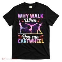 Funny Gymnastics Gymnast Gift For Girls Women Cool Cartwheel Gift T-Shirt thumb 0