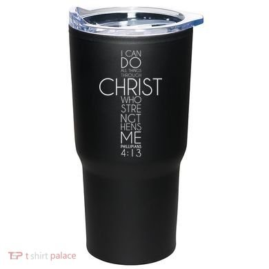 For Greater Glory Tumbler back