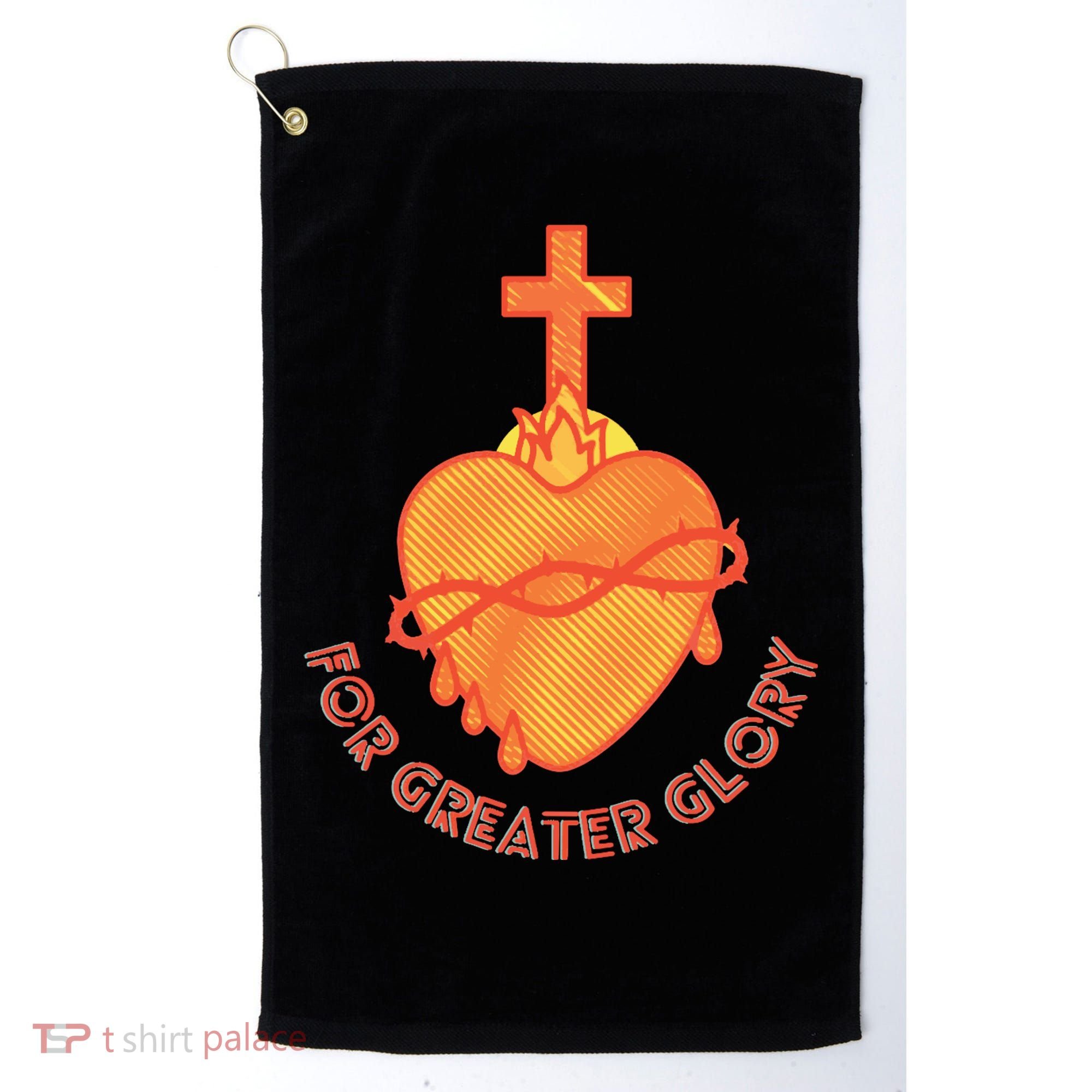 For Greater Glory Golf Towel