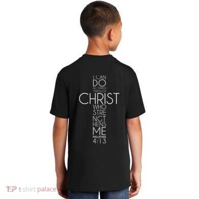 For Greater Glory Kids T-Shirt back