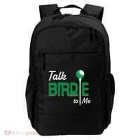 Funny Golf Gift Talk Birdie To Me Gift Backpack thumb 0