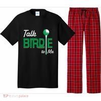 Funny Golf Gift Talk Birdie To Me Gift Pajama Set thumb 0