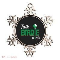 Funny Golf Gift Talk Birdie To Me Gift Ornament thumb 0