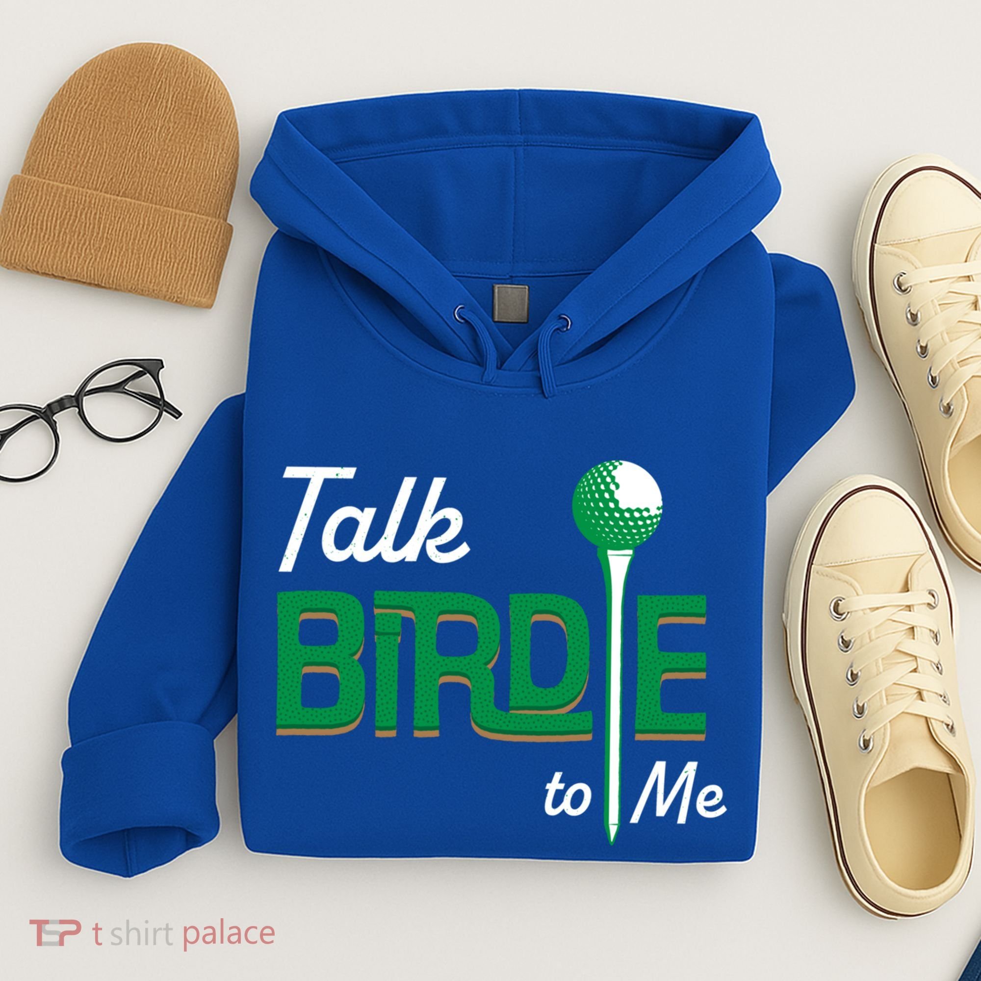 Funny Golf Gift Talk Birdie To Me Gift Hoodie