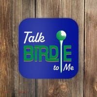 Funny Golf Gift Talk Birdie To Me Gift Coaster thumb 0