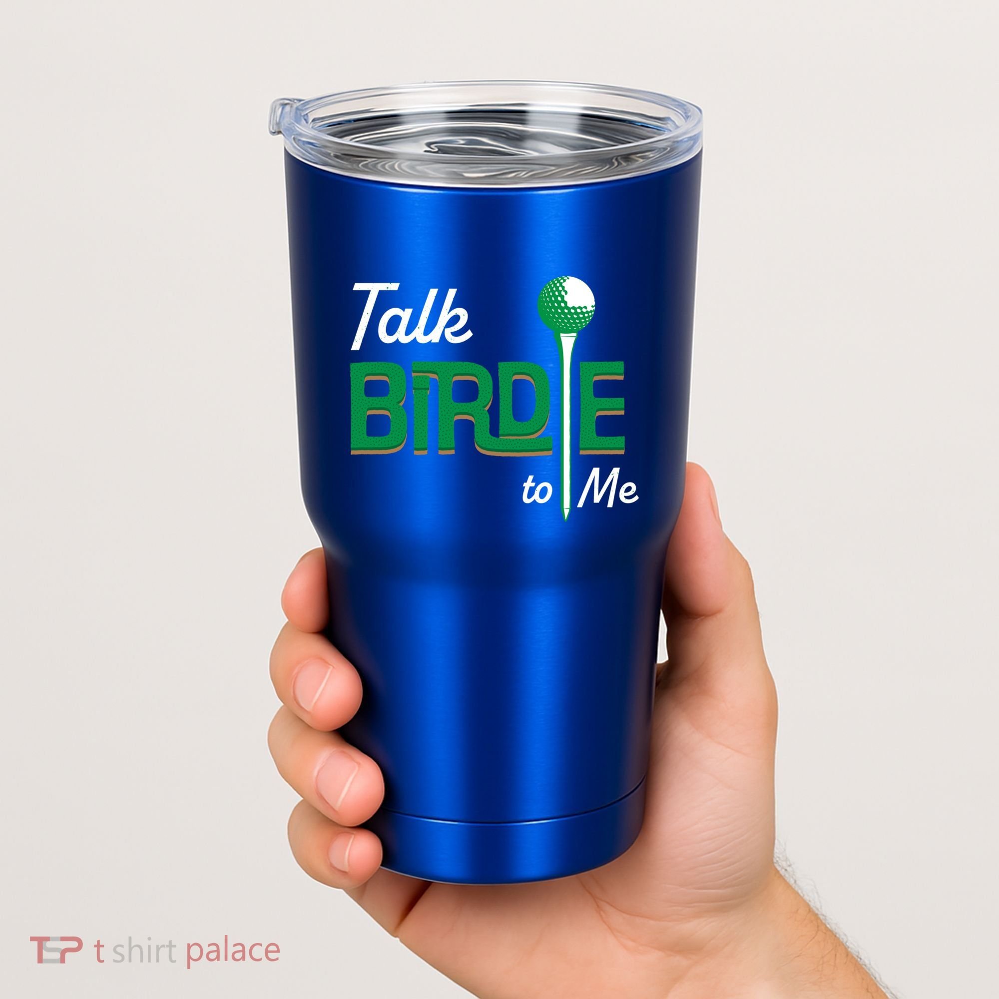 Funny Golf Gift Talk Birdie To Me Gift Tumbler