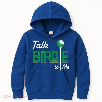 Funny Golf Gift Talk Birdie To Me Gift Kids Hoodie