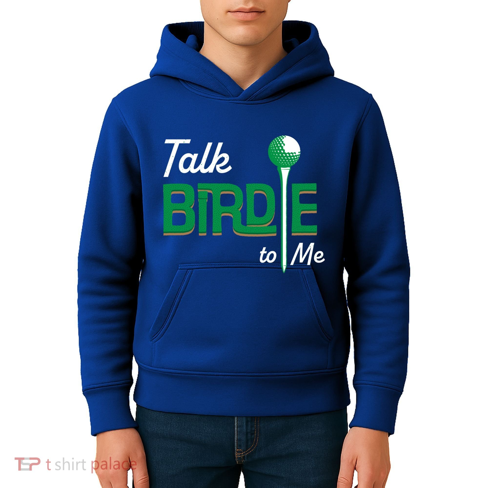 Funny Golf Gift Talk Birdie To Me Gift Kids Hoodie