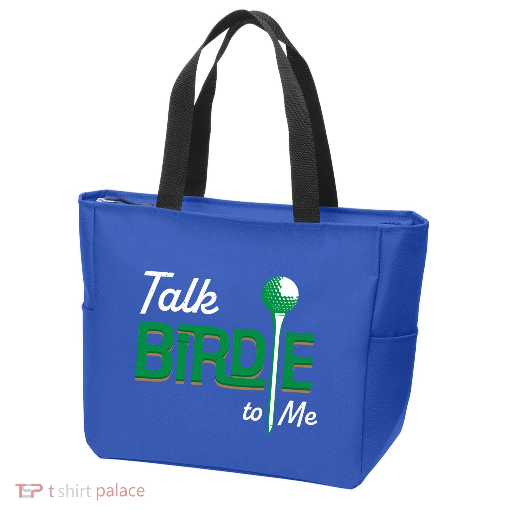 Funny Golf Gift Talk Birdie To Me Gift Tote Bag