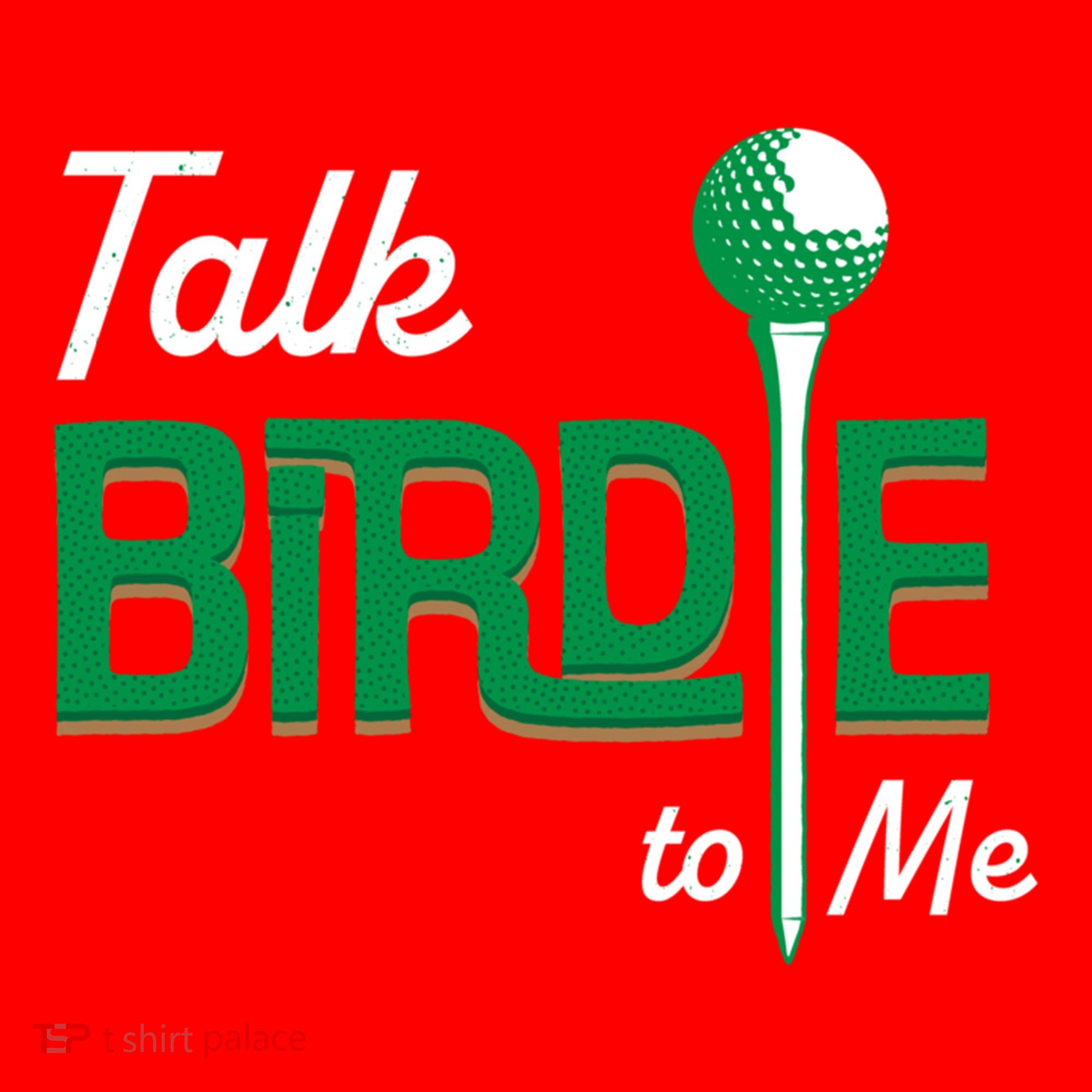 Funny Golf Gift Talk Birdie To Me Gift Santa Hat