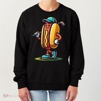 Funny Golf Hot Dog Women's Sweatshirt thumb 0