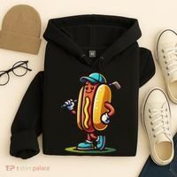 Funny Golf Hot Dog Hoodie thumb 4